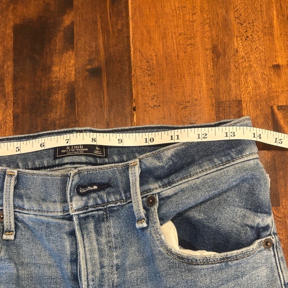 Abercrombie & Fitch Light Blue Flare Jeans - Picture 5 of 6